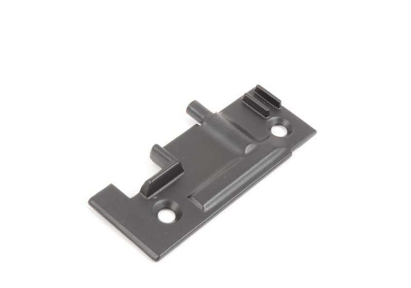 Guia direita OEM 54121907254 para BMW E30, E28, E23. Parte do mecanismo de telhado quebrado. BMW original.