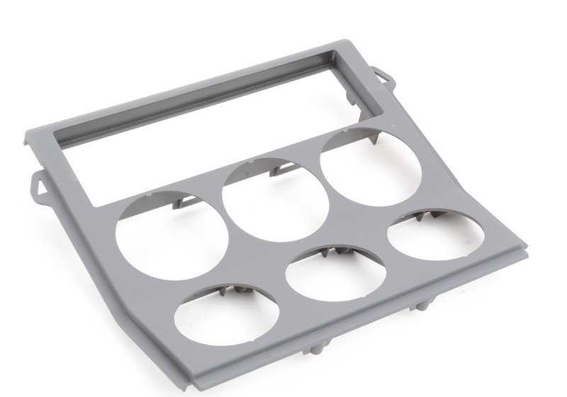 Embellecedor para compartimento portaobjetos gris Q6TT OEM 51162491389 para BMW E36 y Z3. Pieza original BMW.