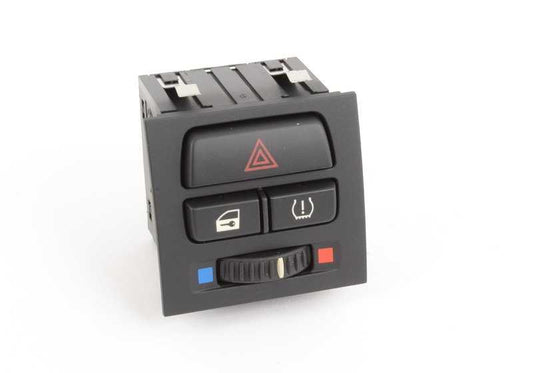 Emergency light switch / centralized lock / Pneumatic pressure sensors OEM 61319132423 For BMW E90, E90N, E92, E92N, E93, E93N. Original BMW.