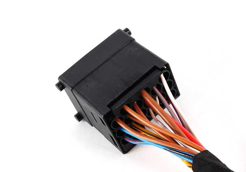 Cable adaptador de radio OEM 61126913957 para BMW E39, E53, R50, R53. Original BMW.