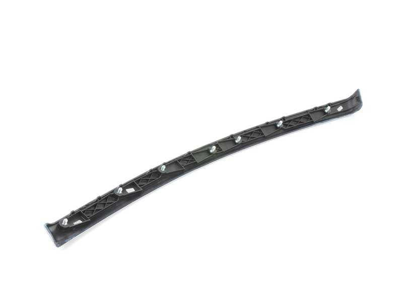 Moldura embellecedora puerta delantera izquierda OEM 51419171789 para BMW E90, E91. Original BMW.