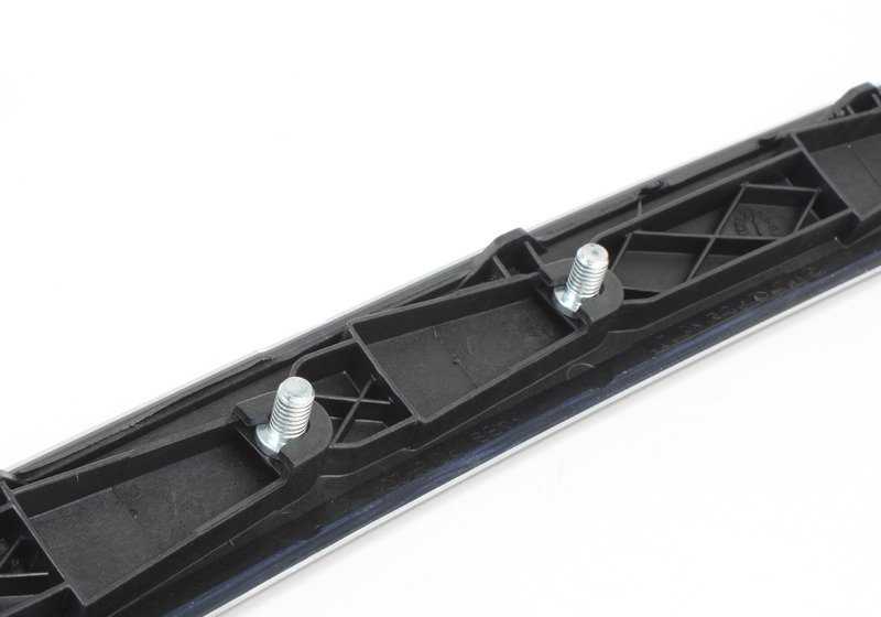 Moldura embellecedora puerta delantera izquierda OEM 51419171789 para BMW E90, E91. Original BMW.