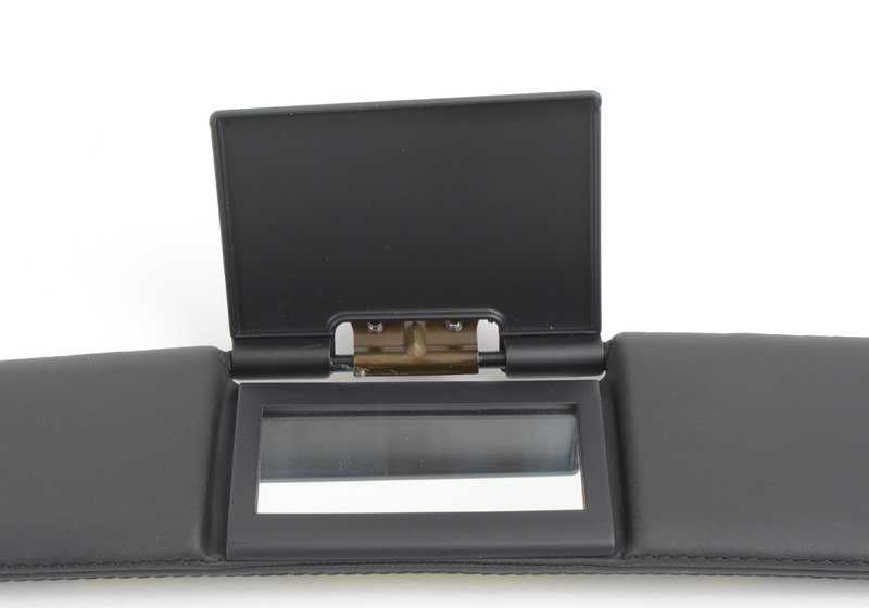 Parasoles izquierdo OEM 51168236129 para BMW E52. Repuesto original BMW.