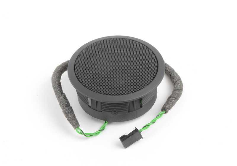 Altavoz medio OEM 65138401310 para BMW E36 y Z3. Compatible con sistemas de sonido estéreo, HiFi y Harman Kardon. Recambio original BMW.