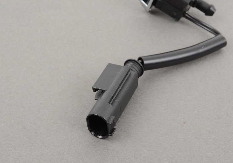 Boquilla del limpiaparabrisas cromada OEM 61667054447 para BMW E60, E61, E63, E64. Original BMW.