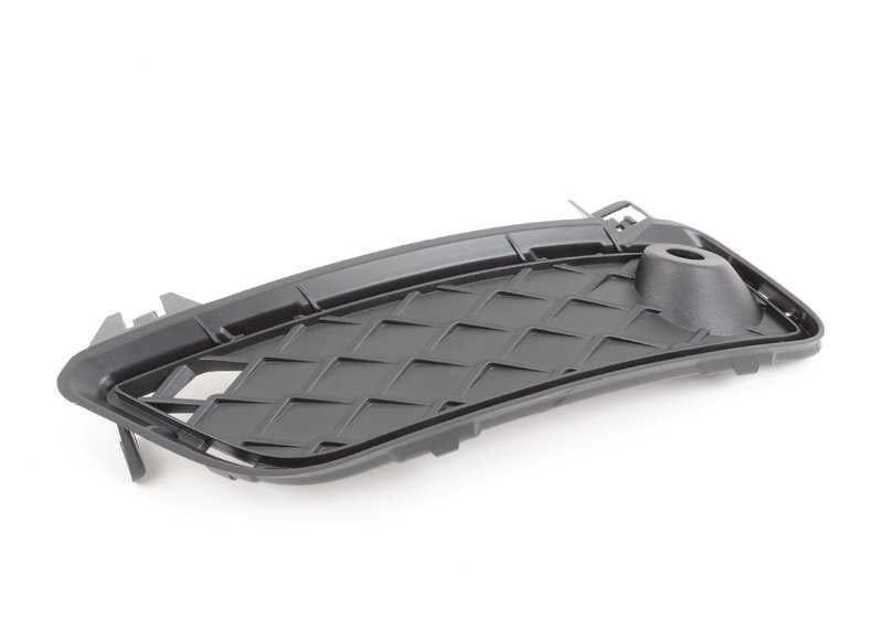 Rejilla lateral izquierda cerrada OEM 51117249595 para BMW X3 F25 (sDrive18d, sDrive20i) con sensores PDC. Compatible con modelos fabricados entre 2012 y 2017. Original BMW.