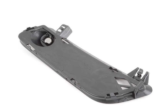Rejilla lateral izquierda cerrada OEM 51117249595 para BMW X3 F25 (sDrive18d, sDrive20i) con sensores PDC. Compatible con modelos fabricados entre 2012 y 2017. Original BMW.