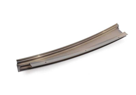 Listón de adorno columna B trasera izquierda OEM 51348159873 para BMW Serie 5 E39 (520d, 520i) y más. Original BMW.