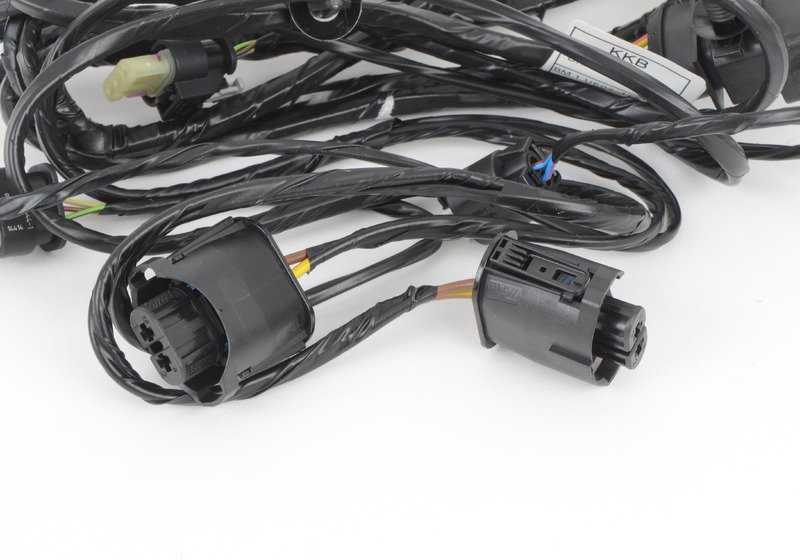 Câblage du pare-chocs avant 61129304728 pour BMW x3 F25 {SDRIVE18D, SDRIVE20I, XDRIVE20D}. BMW d'origine.