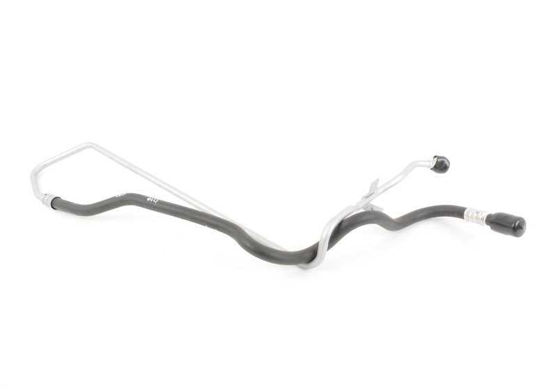 Endereço assistido pelo tubo de retorno 32412283598 para BMW E90, E90N, E92, E92N, E93, E93N. BMW original.