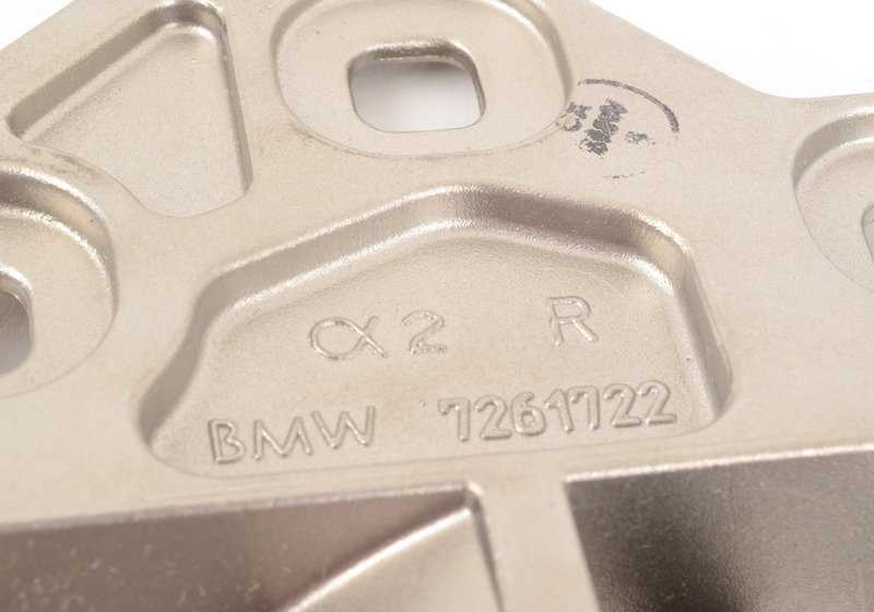 Placa base derecha para BMW E93, E93N (OEM 54377261722). Original BMW
