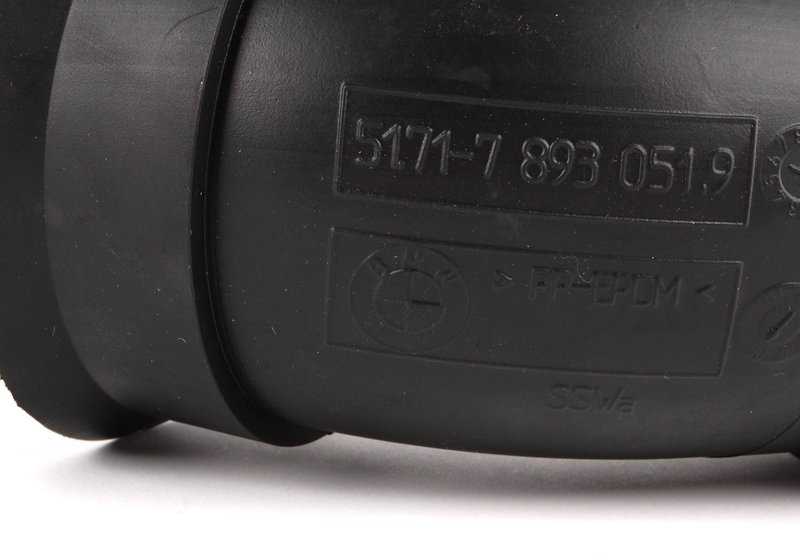 OEM air duct 51717893051 for BMW E46. Original BMW.