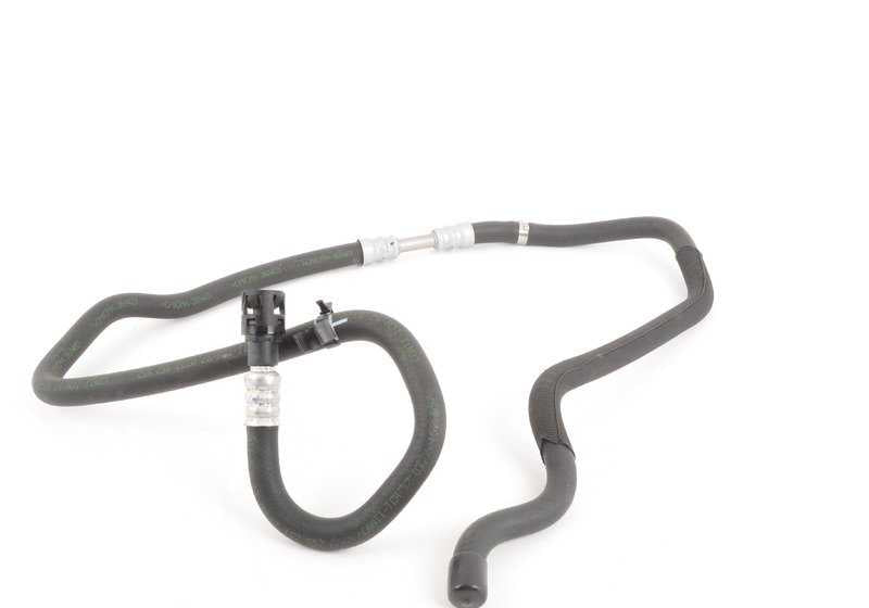 Tubería de retorno del radiador OEM 32412283898 para BMW E90, E90N, E92, E92N, E93, E93N. Original BMW.