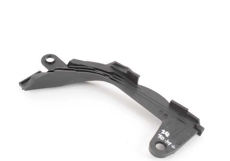 Left retaining bracket for BMW E53 (OEM 64318381027). Original BMW.