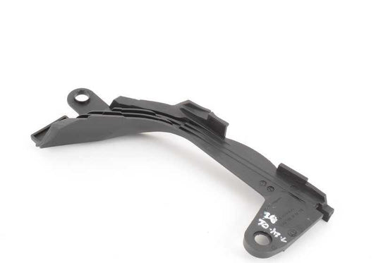 Left retaining bracket for BMW E53 (OEM 64318381027). Original BMW.