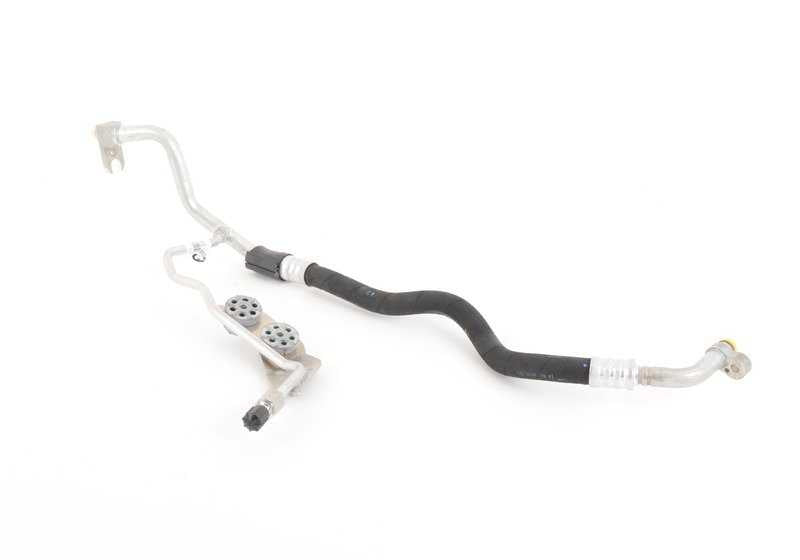 Tubería de aspiración del aire acondicionado OEM 64509181833 para BMW E60, E61, E63 y E64 (modelos M5 y M6 con motor S85). Original BMW.