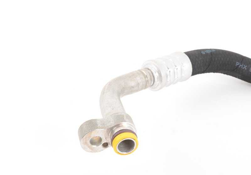 Tubería de aspiración del aire acondicionado OEM 64509181833 para BMW E60, E61, E63 y E64 (modelos M5 y M6 con motor S85). Original BMW.