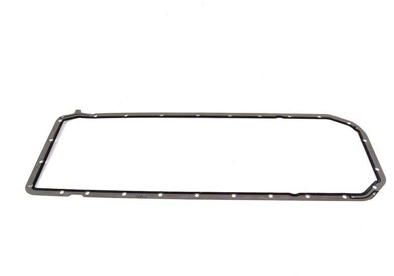 Junta metálica OEM 11131437237 para BMW E36, E46, E34, E39, E60, E61, E38, E65, E66, E83, E53, Z3, E85, E86. Original BMW. Perfecta para sellado de cárter de aceite y varilla de nivel.