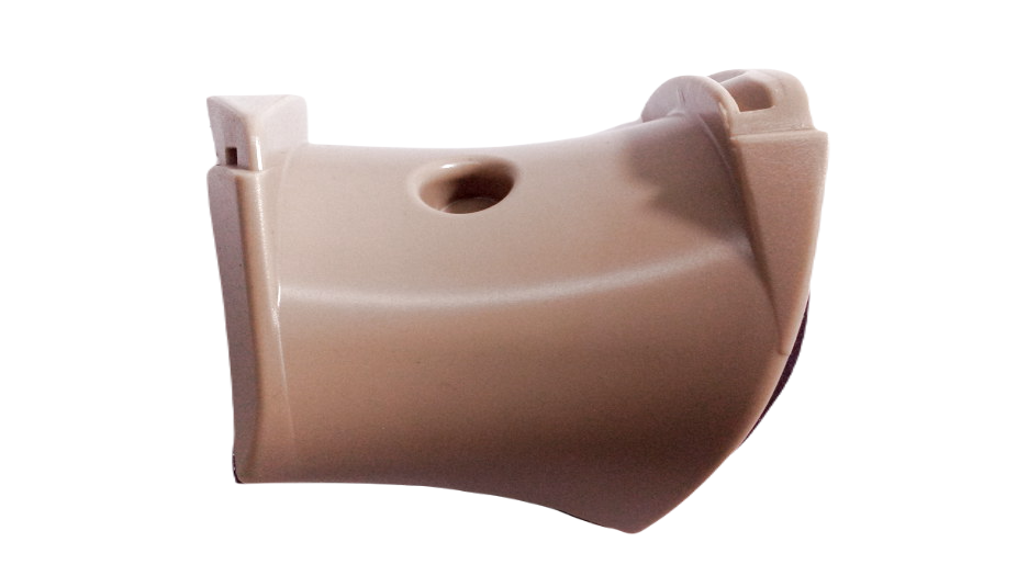 Guide de la courroie de sécurité droite OEM 72117145260 pour BMW Z4 E85 (tous les modèles: 2.0i, 2.2i, 2.5i) de 2002 à 2008. Couleur beige. BMW d'origine.