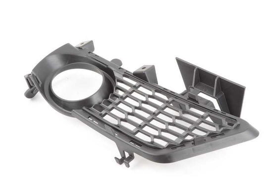 Rejilla paragolpes delantero derecho OEM 51118054156 para BMW F30 y F31. Compatible con versiones 316d, 316i. Pieza original BMW.