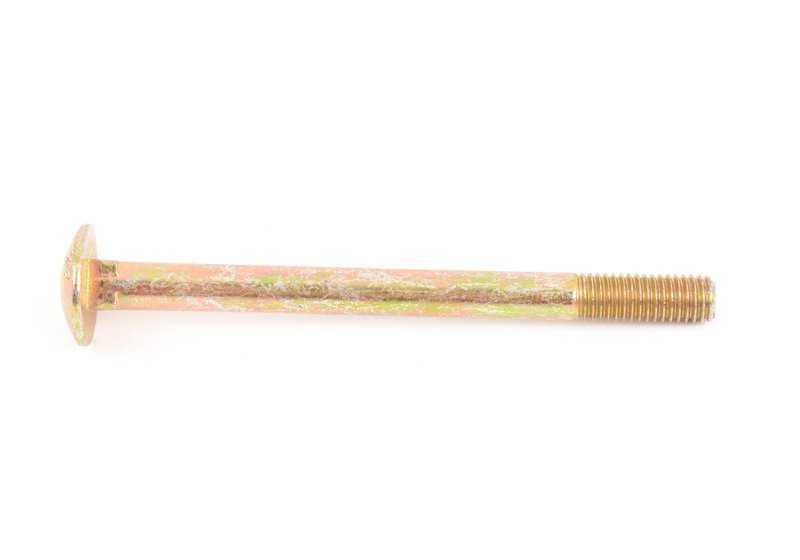 Round head screw M8x100 OEM 07119910484 for BMW {E36, E46, E60, E61, E90, E91, E92, E93, F10, F11, F30, F31, F32, F33, F34, F36, X1, E84, X3, E83, X5, E53, E70, Z3, E85}. Original BMW.