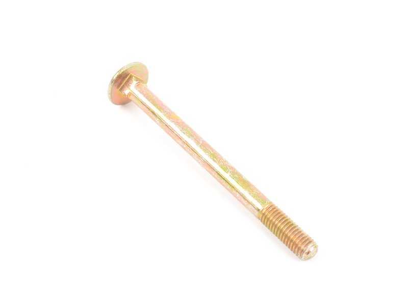 Round head screw M8x100 OEM 07119910484 for BMW {E36, E46, E60, E61, E90, E91, E92, E93, F10, F11, F30, F31, F32, F33, F34, F36, X1, E84, X3, E83, X5, E53, E70, Z3, E85}. Original BMW.