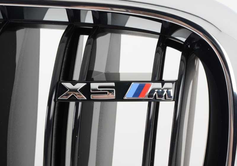 Rejilla decorativa delantera izquierda OEM 51118056323 para BMW X5 F85. Original BMW.