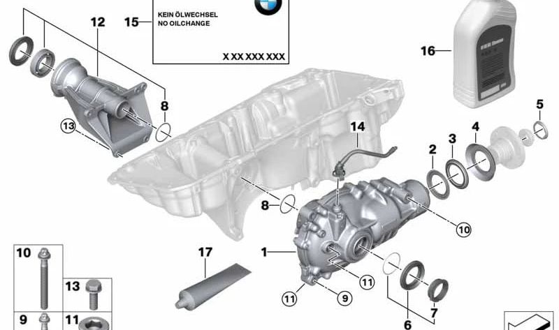 Grupo frontal OEM 31507934392 Para BMW X7 {G07, XDRIVE M50I, XDRIVE M60I, ALPINA XB7}. BMW original.