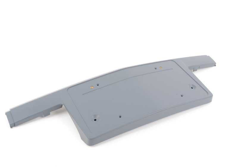 Soporte para matrícula OEM 51117142181 para BMW E65, E66. Original BMW.