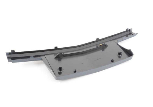 Soporte para matrícula OEM 51117142181 para BMW E65, E66. Original BMW.