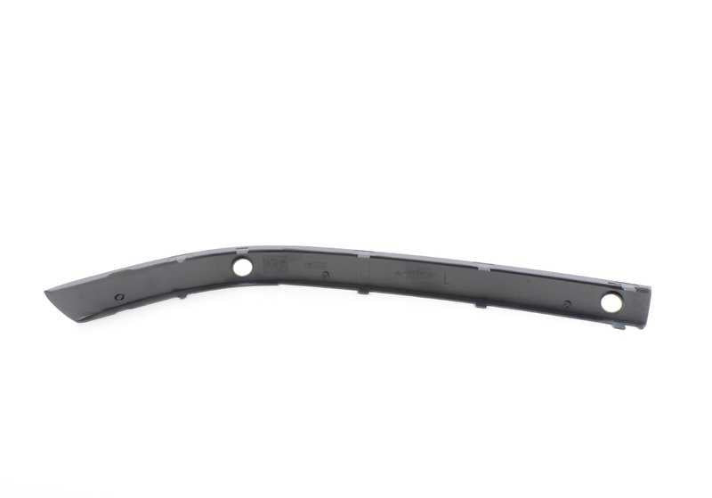 Molding left front bumper OEM 51117142191 for BMW E65, E66. Original BMW.