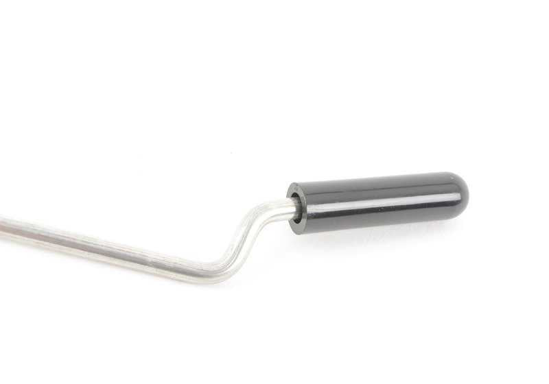 Varilla de apertura puerta trasera izquierda OEM 51227180013 para BMW X6 E71 (xDrive30d, xDrive35d, xDrive35i, X6 M Competition) 2008–2014. Original BMW.