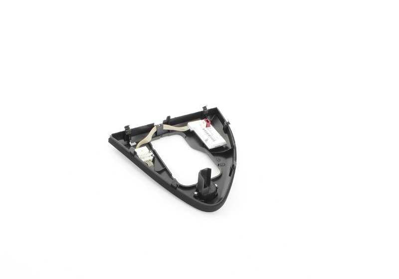 Embellecedor palanca de cambios OEM 51167009314 para BMW E63, E64. Color gris basalto. Original BMW.