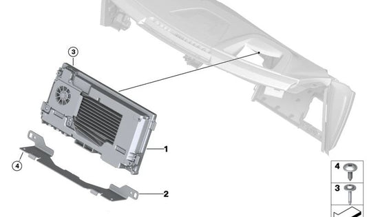SHOHful Self -Roscante OEM 07146998323 For BMW G20, G21, G22, G23, G26, G42, G80, G81, G82, G83, G87, F95N, G05, G06N, G07, G18, G26N, U06, U11, I20, XM, XM, G09. Original BMW.