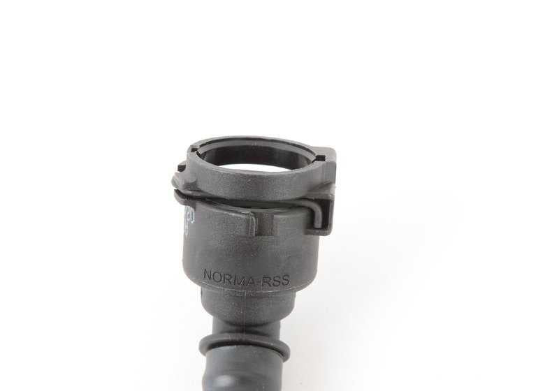 OEM refrigerant tube 11537795135 for BMW E90, E90N, E91, E91N, E92, E92N, E83, E83N, E70, E70N. Original BMW.