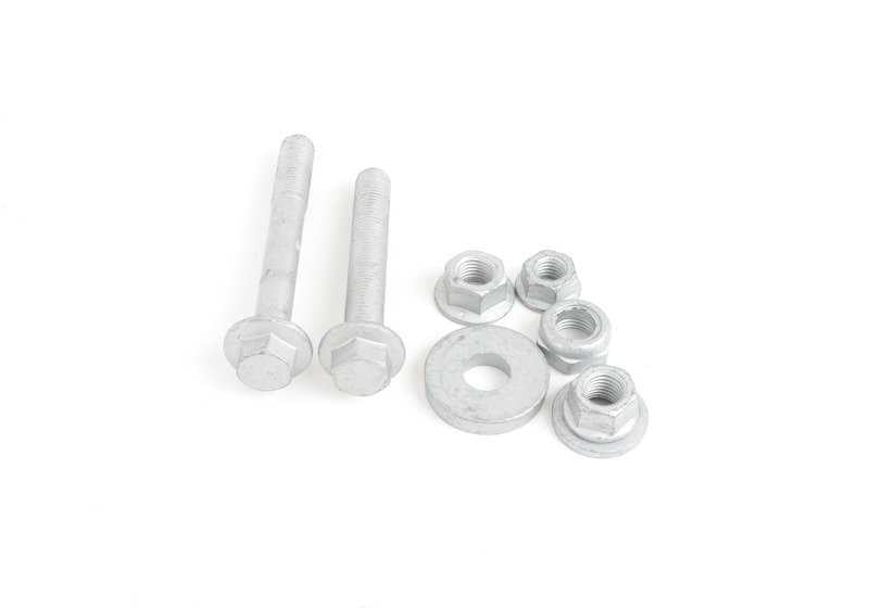 Kit de reparación de brazo de suspensión derecho OEM 31122339998 para BMW E39. Original BMW.