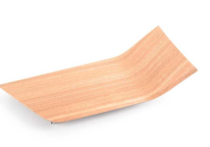 Embellecedor salpicadero madera eucalipto OEM 51459332448 para BMW i3 I01 e I01N. Original BMW.
