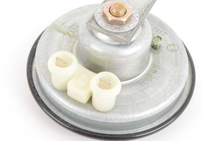 Claxon para BMW Serie 3 E21, E30, Serie 5 E12, E28, Serie 6 E24, Serie 7 E23 (OEM 61331367312). Original BMW
