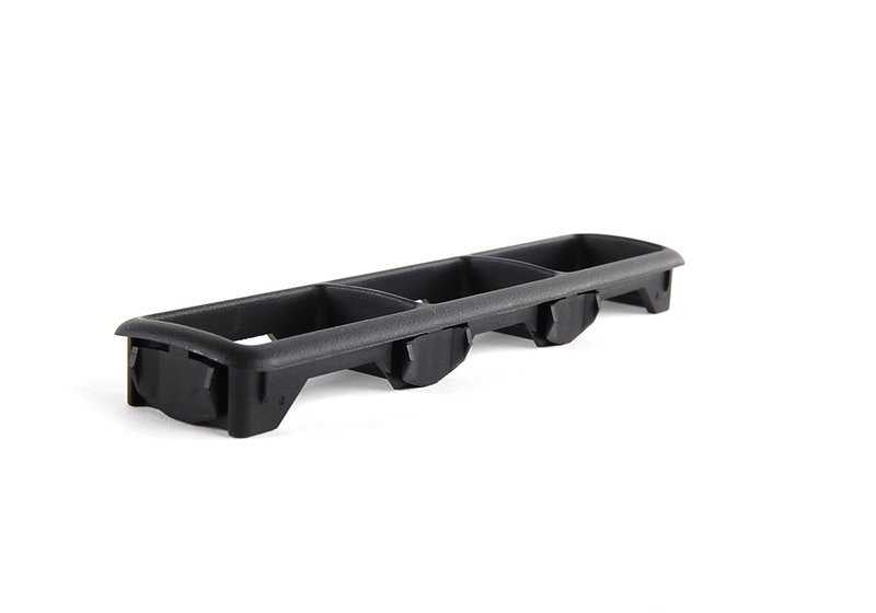 Marco embellecedor curvado 3 elementos OEM 61311387999 para BMW E36 316i (modelos con motor M40 y M43, manual y automático, años 1990-1999). Original BMW.