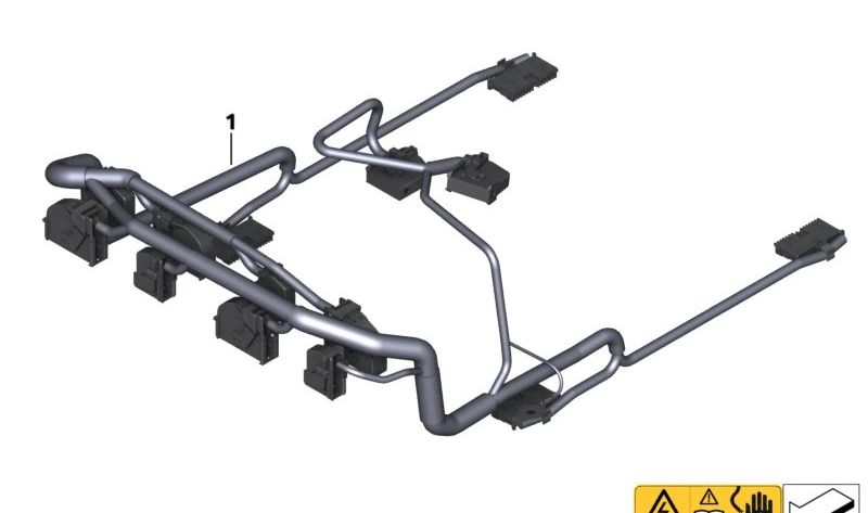 Tronco de cables OEM 61121670058 para motos BMW C Evolution (K07) 2021-2024. Original BMW Motorrad.