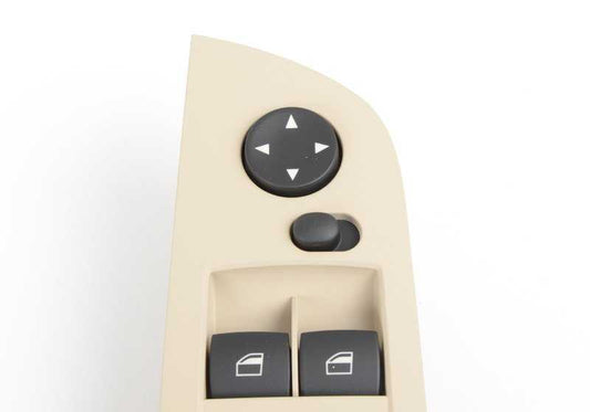 Elektrischer elektrischer Schalter Beige orid Seite 61319217349 für BMW E92 316i, 318i, 320d (einschließlich XDrive). Kompatibel mit Modellen zwischen 2007 und 2013. Originaler BMW -Ersatz.