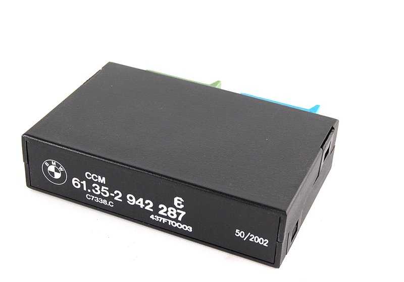 OEM Verification Control Module 61351388614 for BMW E34, E32. Original check-control system control unit. Original BMW.