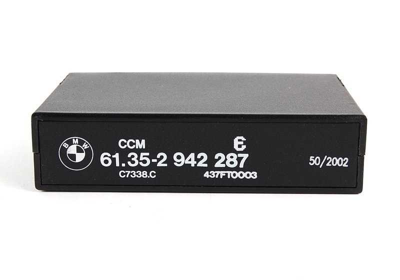 OEM Verification Control Module 61351388614 for BMW E34, E32. Original check-control system control unit. Original BMW.