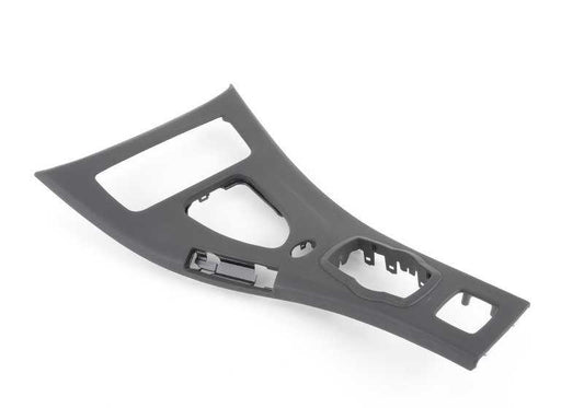 Embellecedor consola central delantera OEM 51167903974 para BMW E93 M3 (modelos DX91 y WL91). Pieza original BMW.