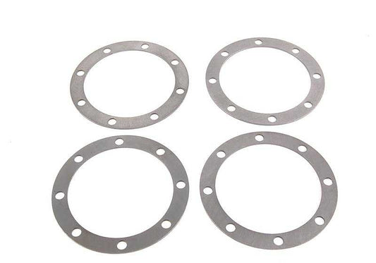 OEM 33139065737 differential adjustment washers for BMW E36 m3 (BG91, BG92, BK91, BK92, CD91, CD92) and BMW E28 535I (DC11, DC12, DC21, DC22). Original BMW.