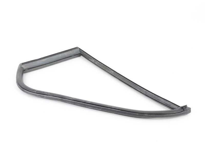 Rear left window seal for BMW 3 Series E30 (OEM 51341906747). Original BMW.