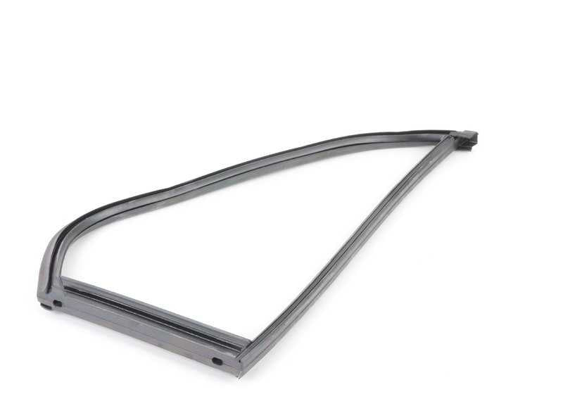 Junta de ventana trasera izquierda OEM 51341906747 para BMW Serie 3 E30, 316, 316i. Original BMW.