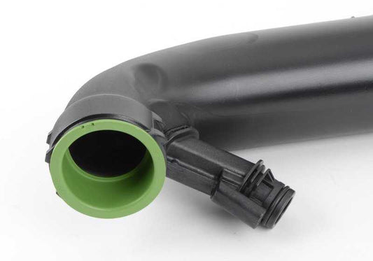 OEM air duct 13717627503 for Mini R55, R56, R57, R58, R59, R60, R61 (Cooper S / JCW with N18 engine). Original Mini piece.