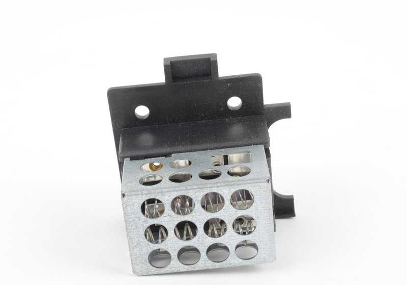Resistencia del ventilador OEM 64511373277 para BMW E28 y E24. Compatible con el sistema de climatización. Recambio original BMW.