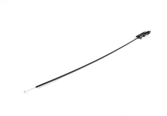 Cable de apertura capó OEM 51238190754 para BMW E39 520d, 520i (modelos con motor M47 y M52, manual y automático, años 1996-2003). Original BMW.